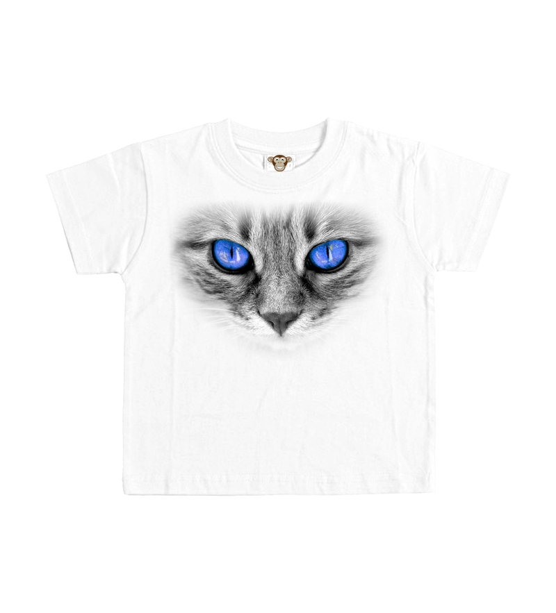 Dětské tričko - Kočka - oči