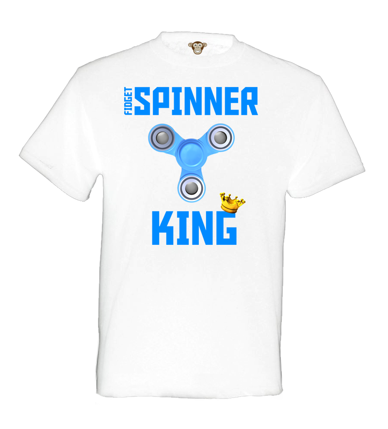 Pánské tričko - Fidget spinner king