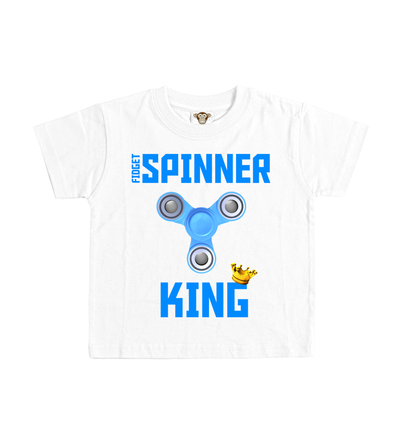 Detské tričko - Fidget spinner king