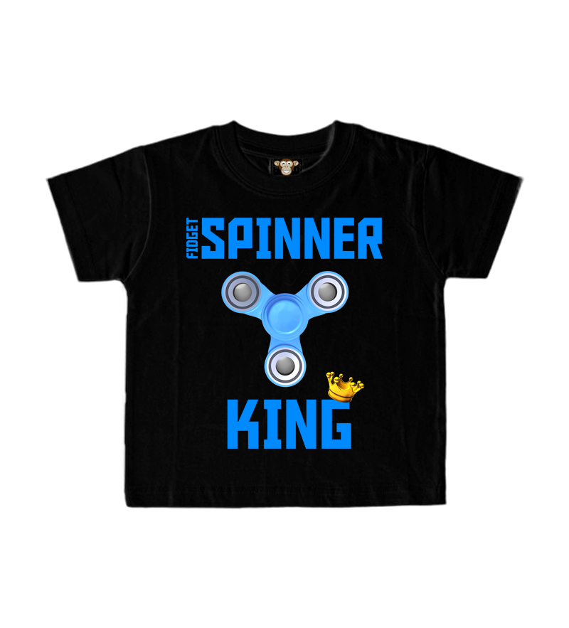 Dětské tričko - Fidget spinner king